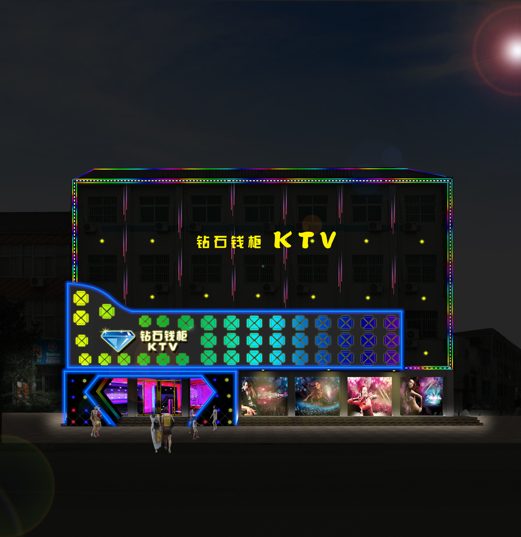 发光字制作有哪些步骤,广告发光字制作教程