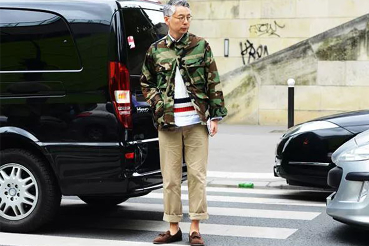 日本木下孝浩穿搭,日本大叔潮流穿搭