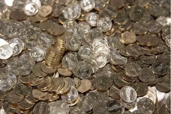 沈阳造币厂造出的一元硬币,沈阳造币厂五元硬币