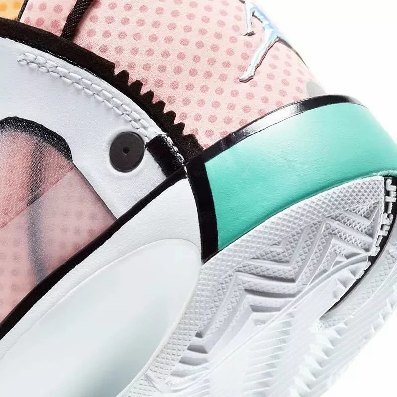 郭艾伦大童球鞋aj35,aj34郭艾伦糖果配色上脚