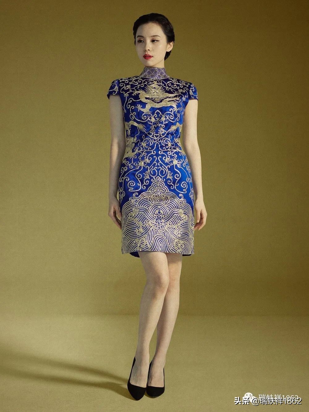 穿旗袍相遇,一袭旗袍邂逅一份宁静