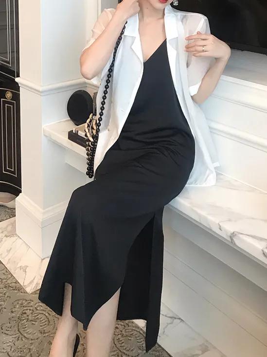 西装连衣裙百褶裙,西装百褶裙连衣裙