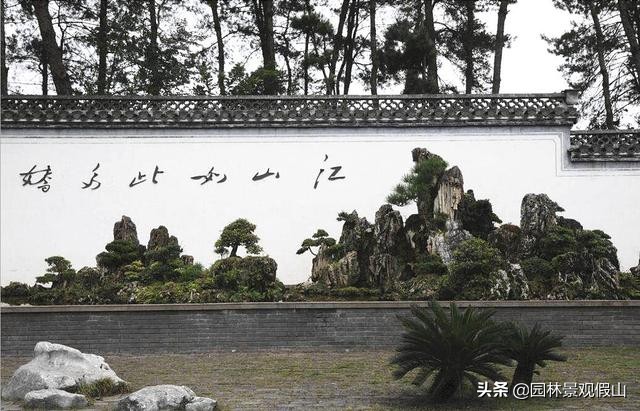 室内假山风景图,室内假山图片及价格