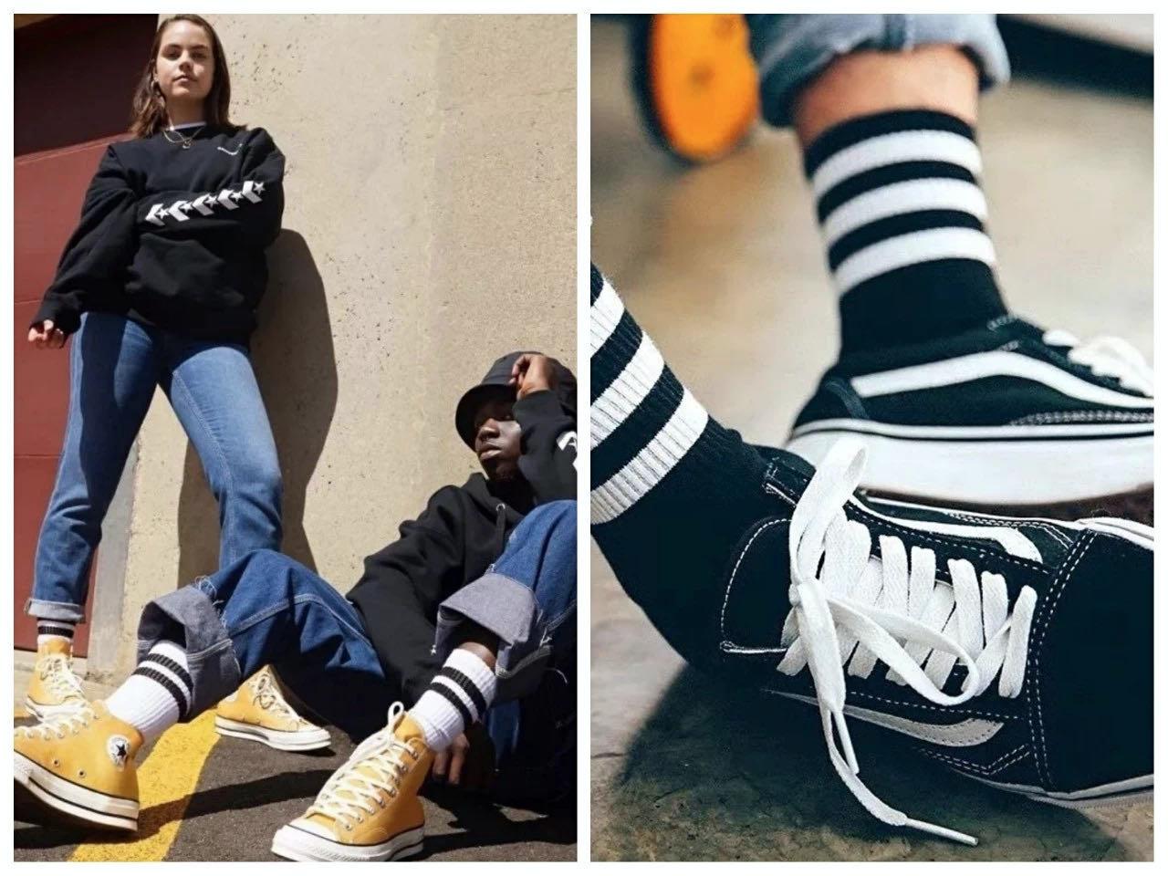 别再露脚踝了，又冷又out！今年流行露袜子，零难度时髦保暖绝招