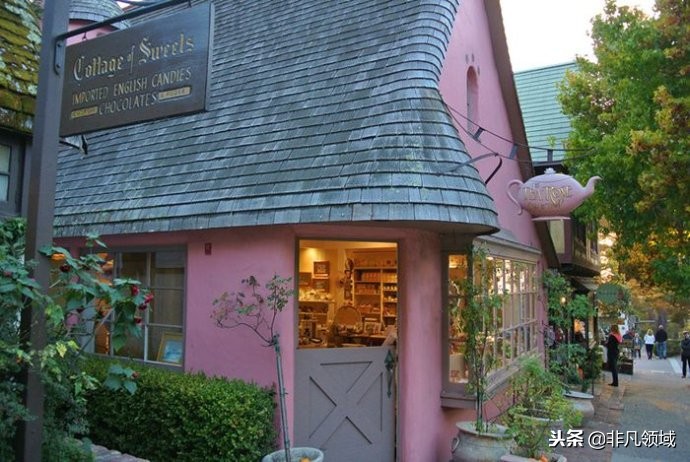 加州卡梅尔小镇,加州卡梅尔海景别墅