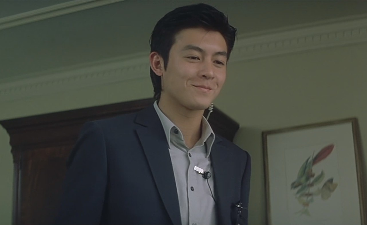 无间道1黄志诚和韩琛对话,无间道韩琛的老婆与黄志诚