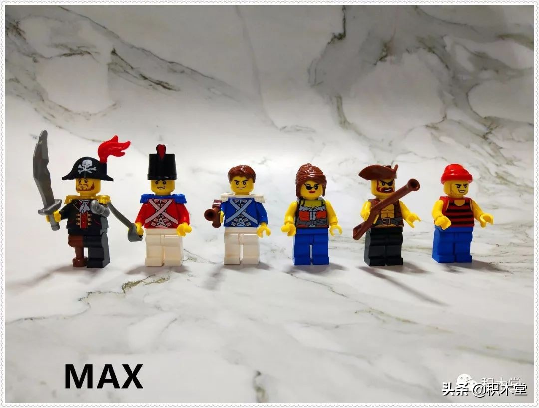 「虚测评」哲高积木QL1801海盗船之骷髅冒险号