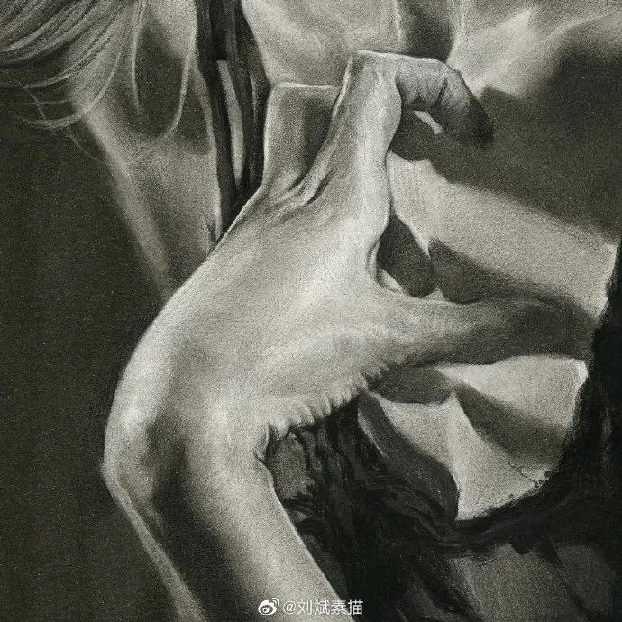 刘斌素描全过程,刘斌素描的技法