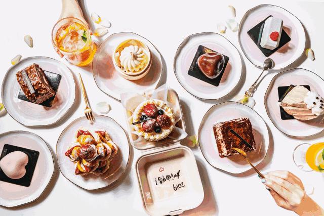 人广新开宝藏甜品店，把小笼包做成了慕斯蛋糕！