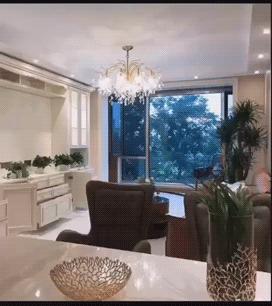 三房两厅新房轻奢风格效果图,小户型轻奢风装修90平米三房