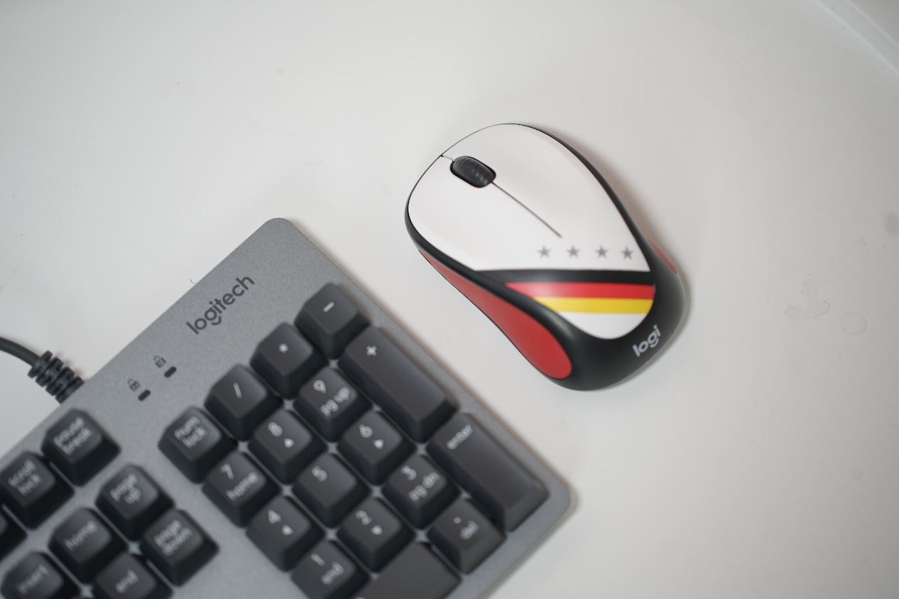 罗技入门办公键盘测评,舒适的键盘