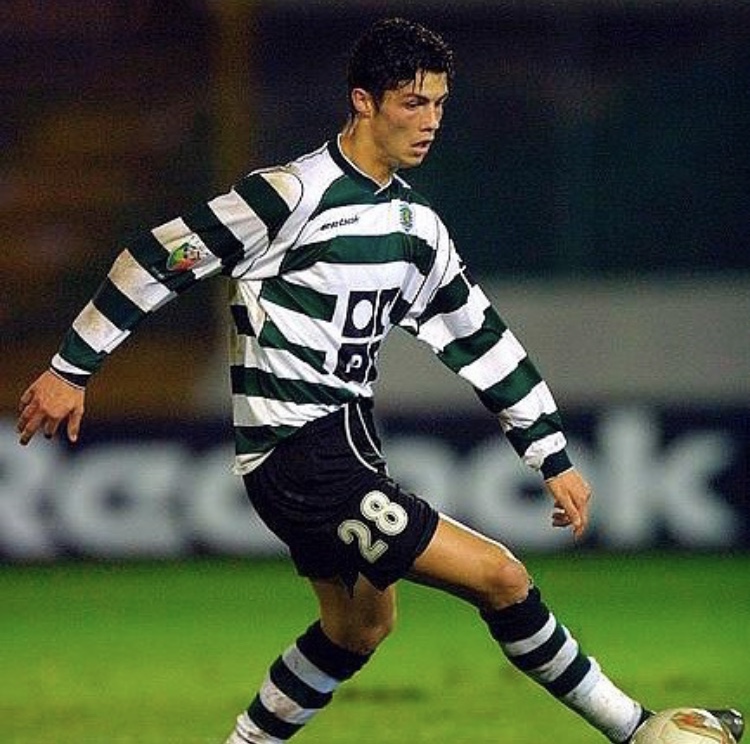 c罗传奇的足球生涯,c罗里斯本竞技从u16跳到一线