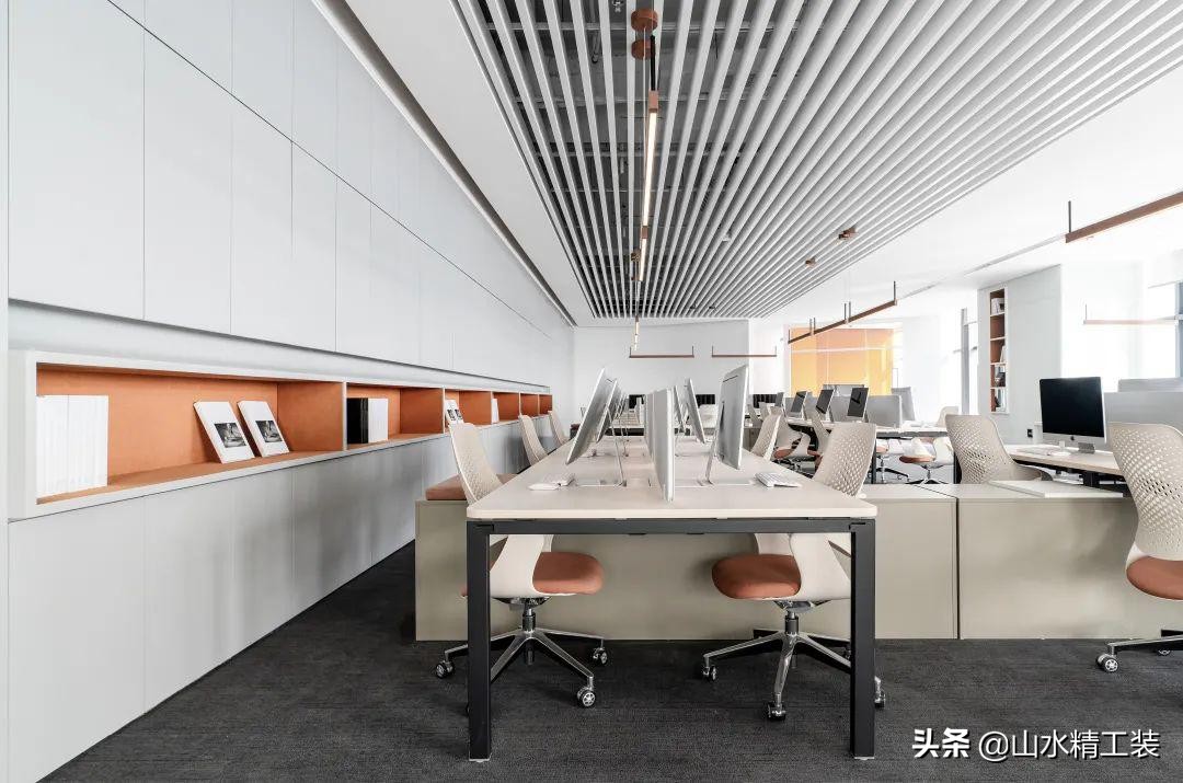 中国十大公装设计「山水精工装」丨赋予自然情绪的办公样板间
