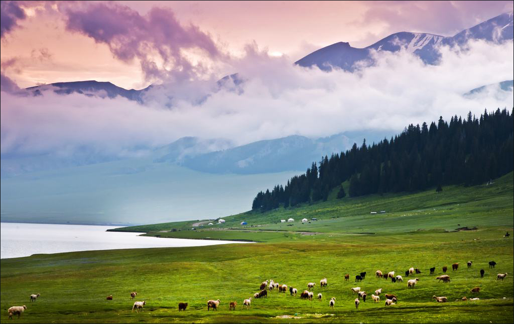 大西洋最后一滴眼泪之赛里木湖,大西洋的最后一滴眼泪赛里木湖
