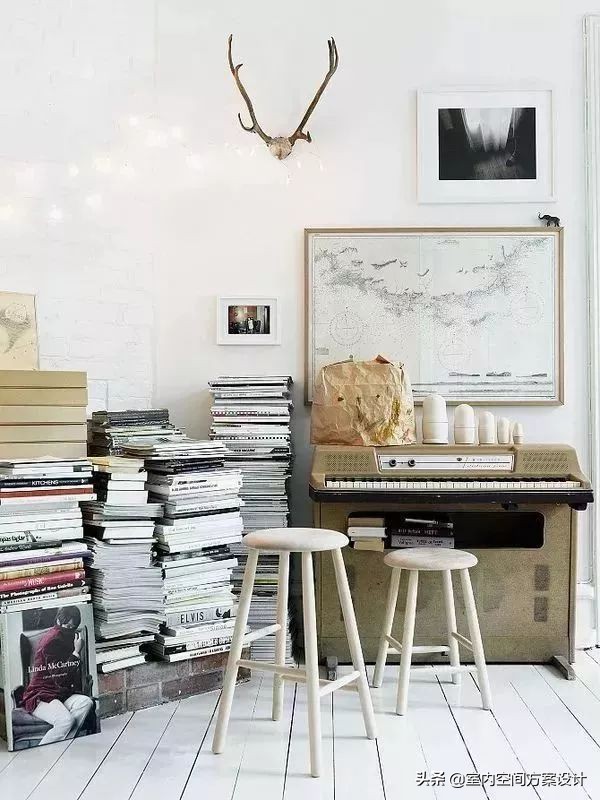 北欧风格灯和简约装饰,北欧风和日式装修风格