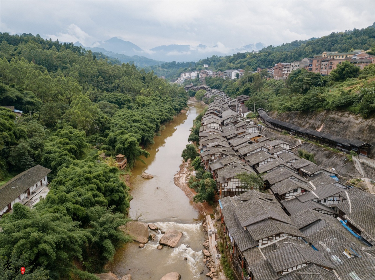 江津中山古镇修复现状,江津现在的中山古镇