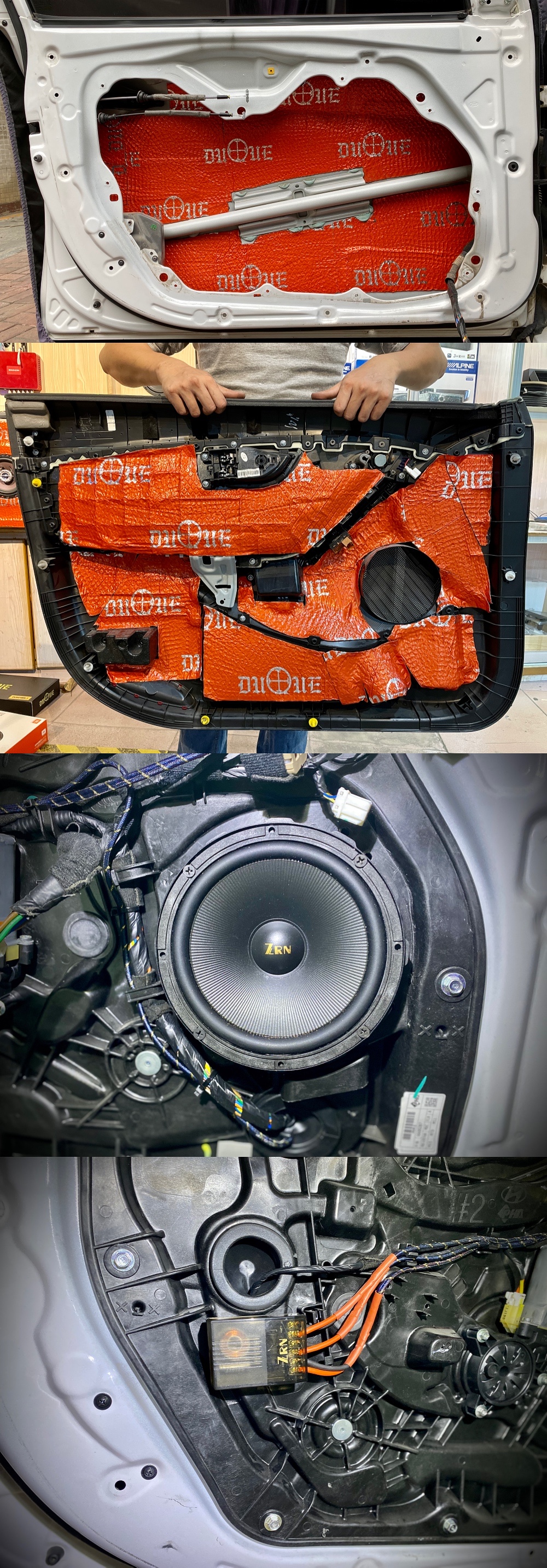 现代朗动改装音响,现代朗动音响改装dj效果