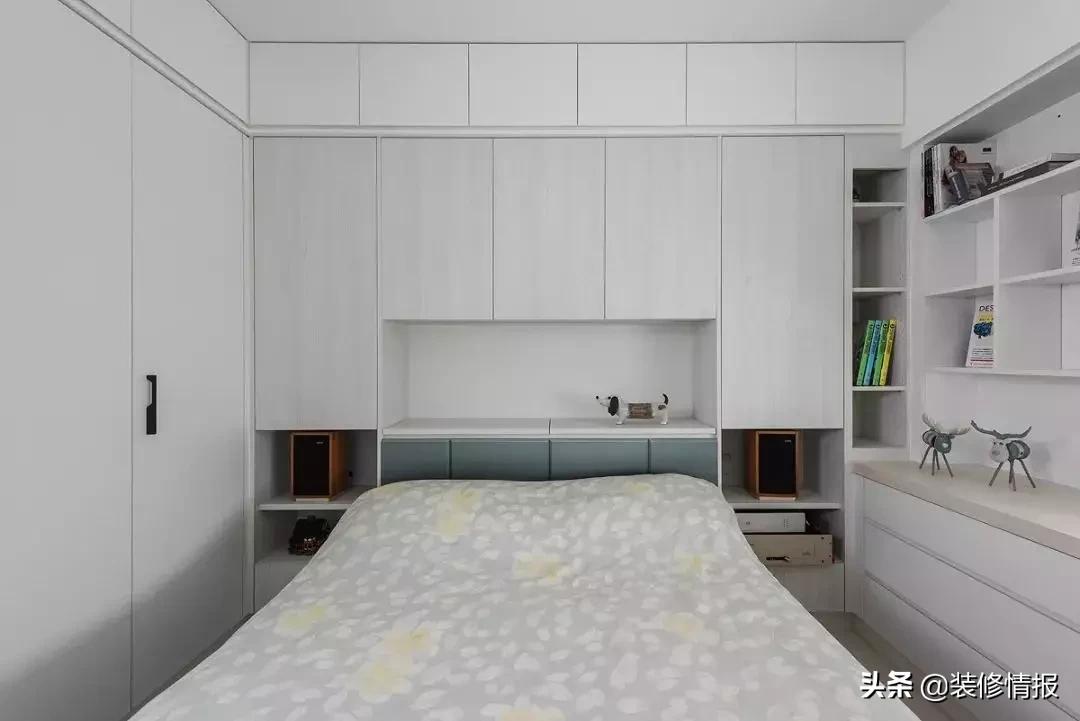 床头旁空荡荡怎么布置,卧室里床头背景怎么做好看