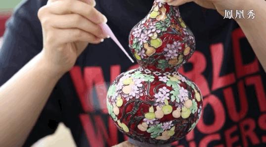 燕京八绝景泰蓝艺术摄影,燕京八绝景泰蓝工艺