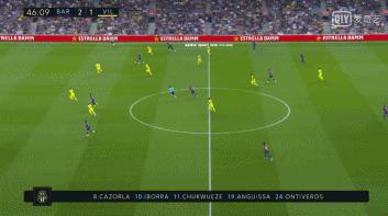 梅西助攻格列兹曼破荒,格列兹曼对梅西表现