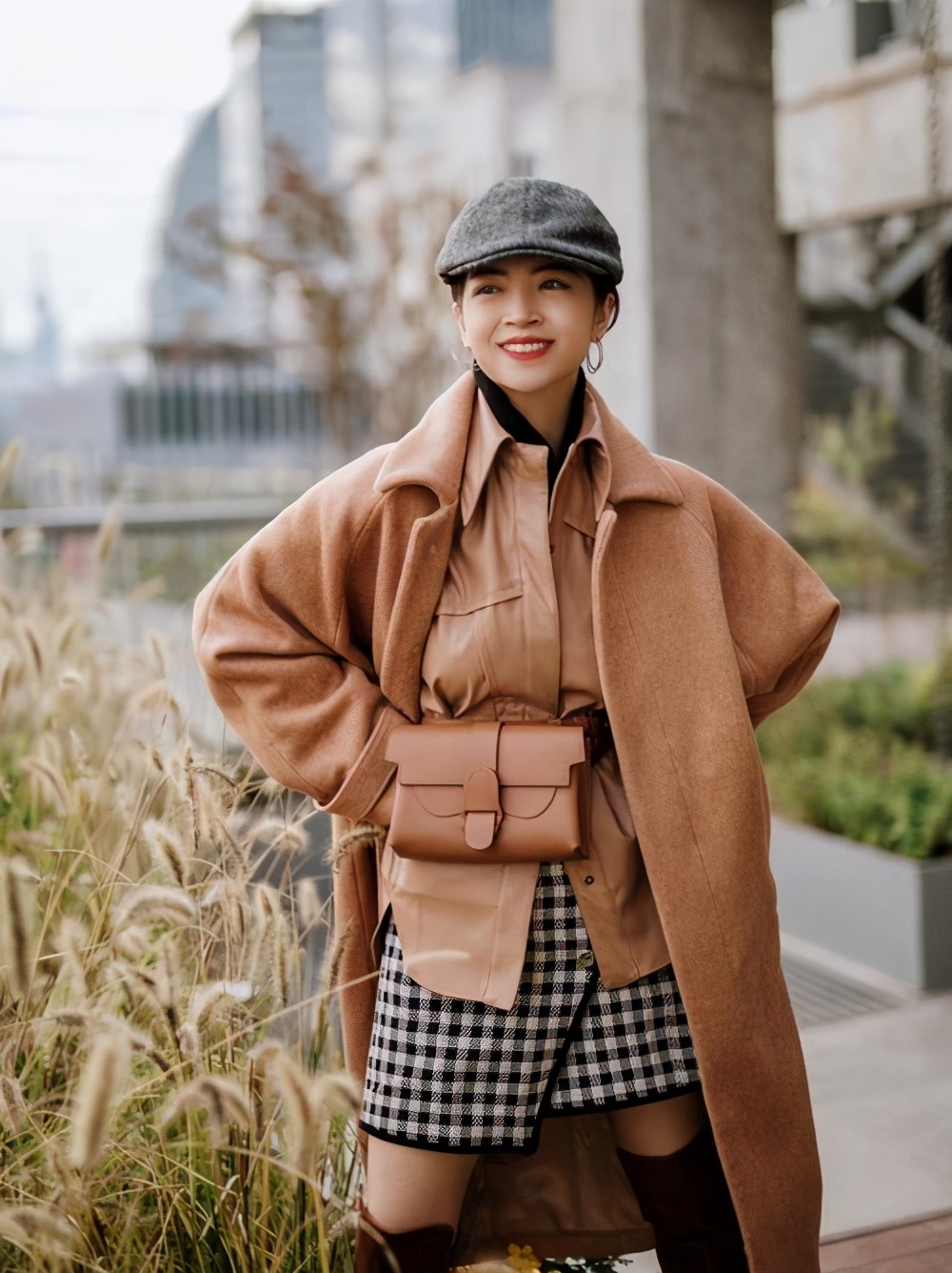 大衣穿搭女冬选择,女人要风度不要温度