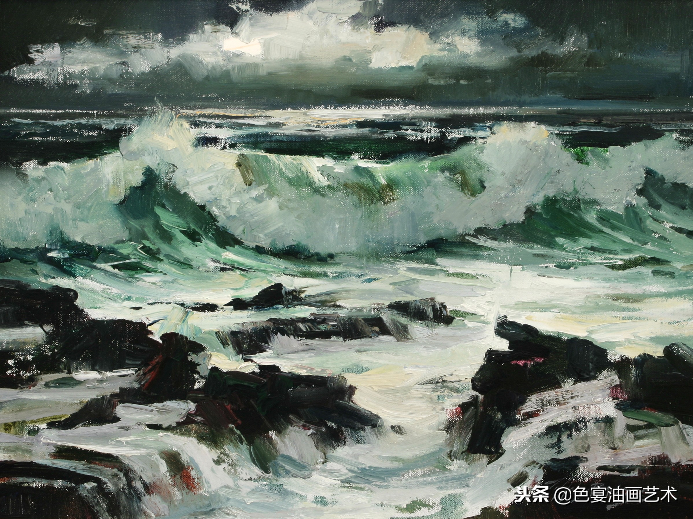 俄罗斯油画大师风景油画教程视频,油画大师油画风景创作教学视频