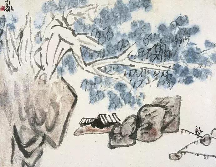 陈子庄画图片,看陈子庄的画有感