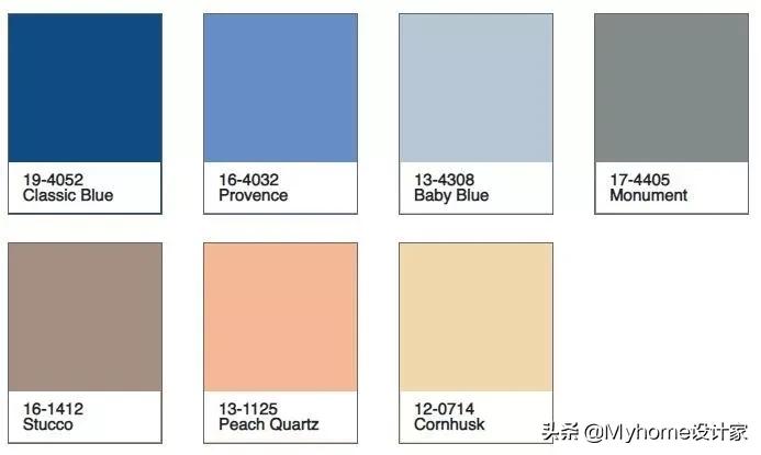 救了老破丑！设计师配色秘密，经典蓝配对颜色，就是高级