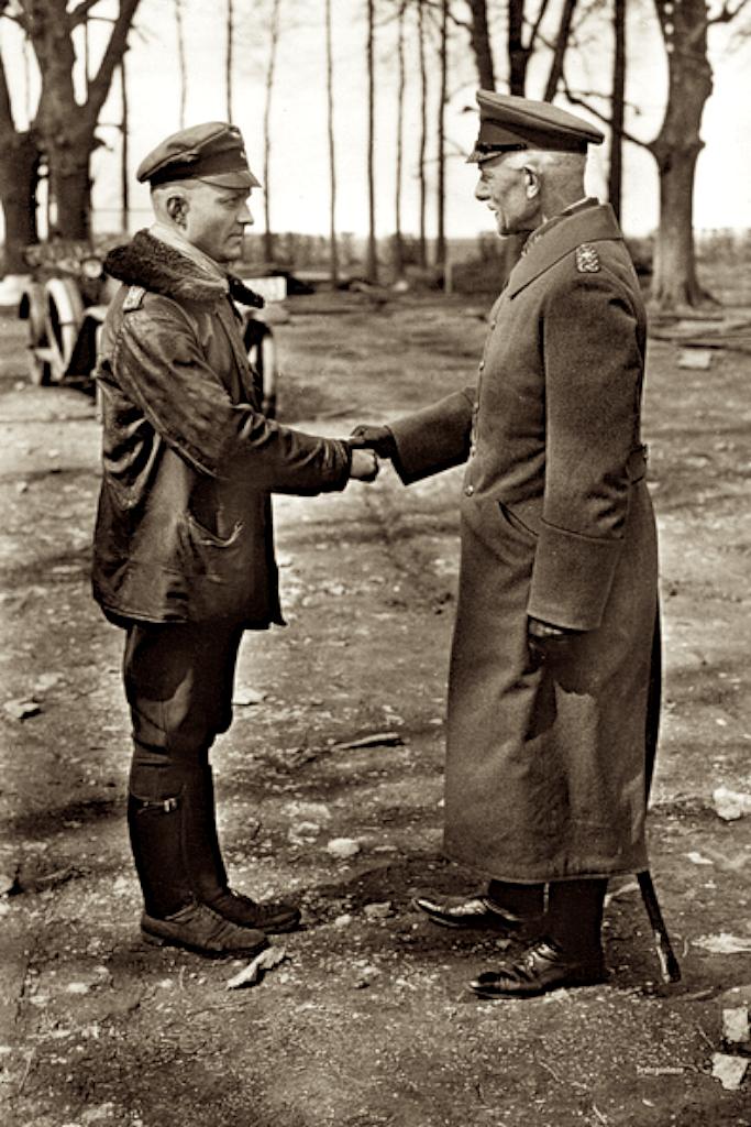 二战德军轰炸机王牌飞行员,一战德军飞行员红男爵