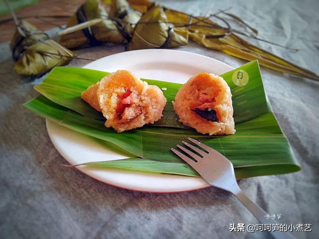 端午节快到了怎么制作水晶粽,端午节就吃咸蛋黄肉粽简单易学