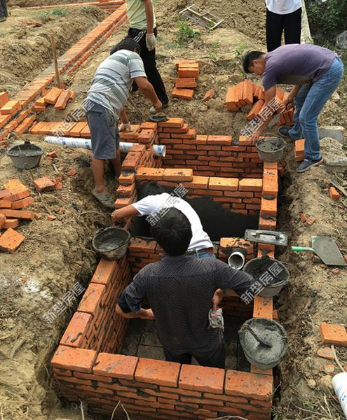 农村无法安装化粪池怎么处理,化粪池建筑工地