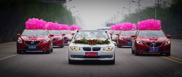 豪车婚车租赁一天多少钱,婚车豪车队租赁价格一览表