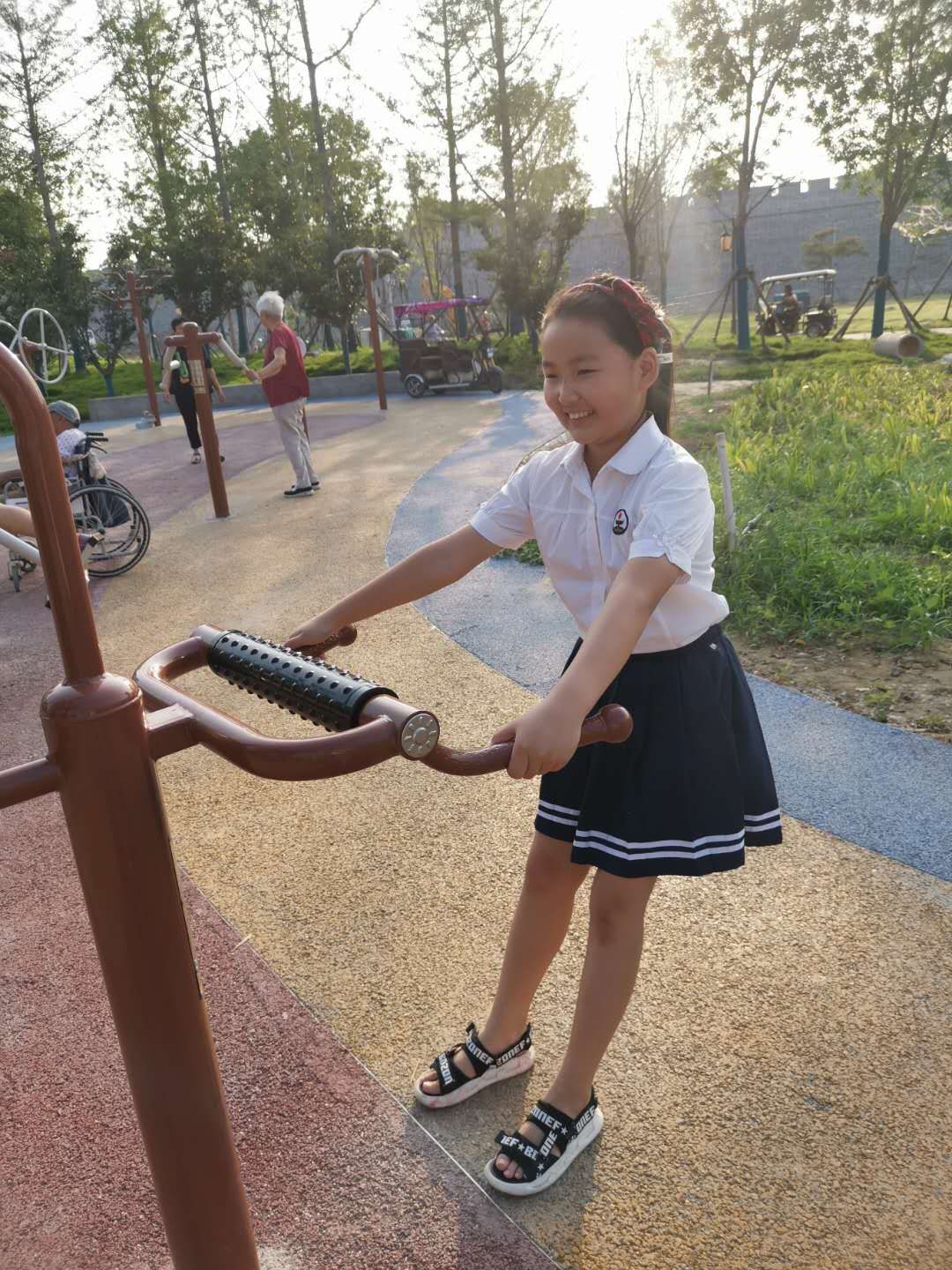 强健体魄 磨练意志——一师附小我是运动小先锋暑假实践活动