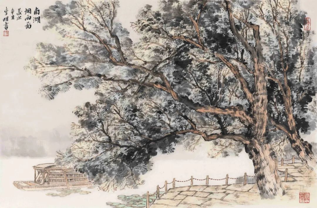 百幅红色主题书画创作展,百年中国画名家展