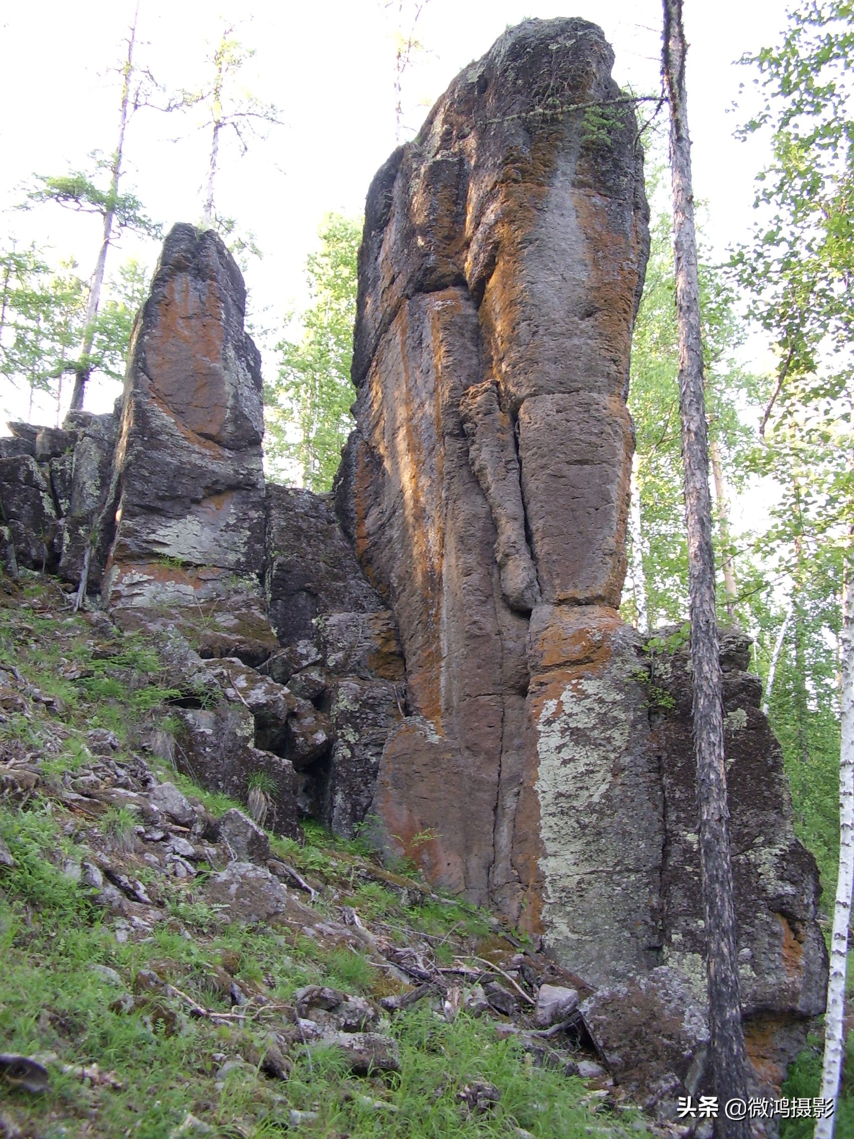 中国最北的石林,苍山石林图片