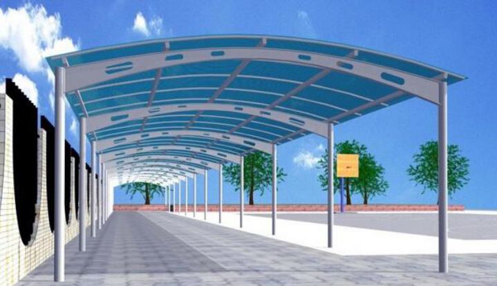 城市道路钢结构雨棚施工及预算,钢结构雨棚需要做哪些资料