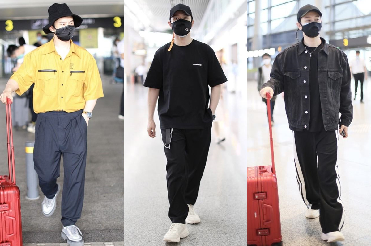 黄晓明日常穿衣搭配,黄晓明造型盘点