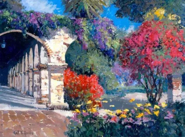 100张油画风景欣赏每一张都是顶配,100张风景油画初学者临摹