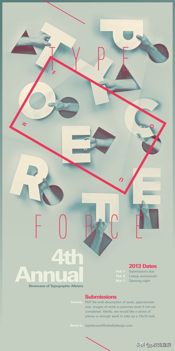 30秒教你设计6张海报,100个海报设计小技巧