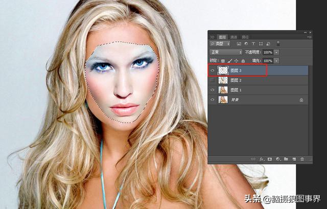不同环境下拍的照片怎么用ps换脸,ps脸不对称怎么修图