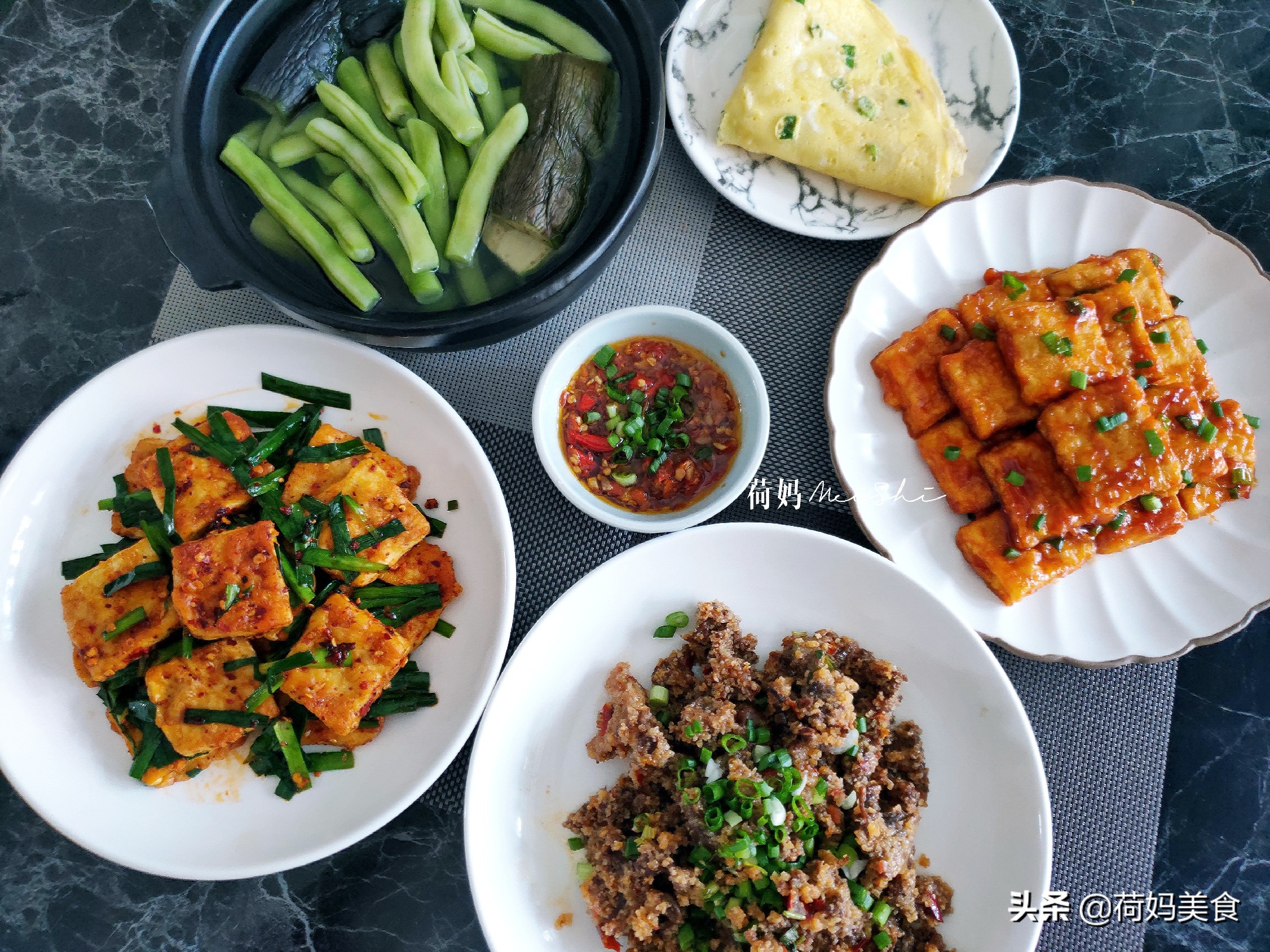 家常九个菜,适合在家做的九桌家常饭菜