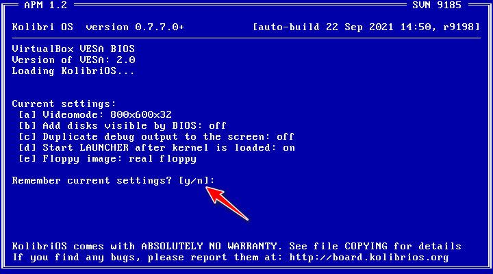 还真有一款纯汇编撸的操作系统 KolibriOS