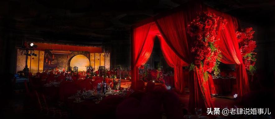 新中式婚礼震撼现场,黄桥宾馆新中式婚礼