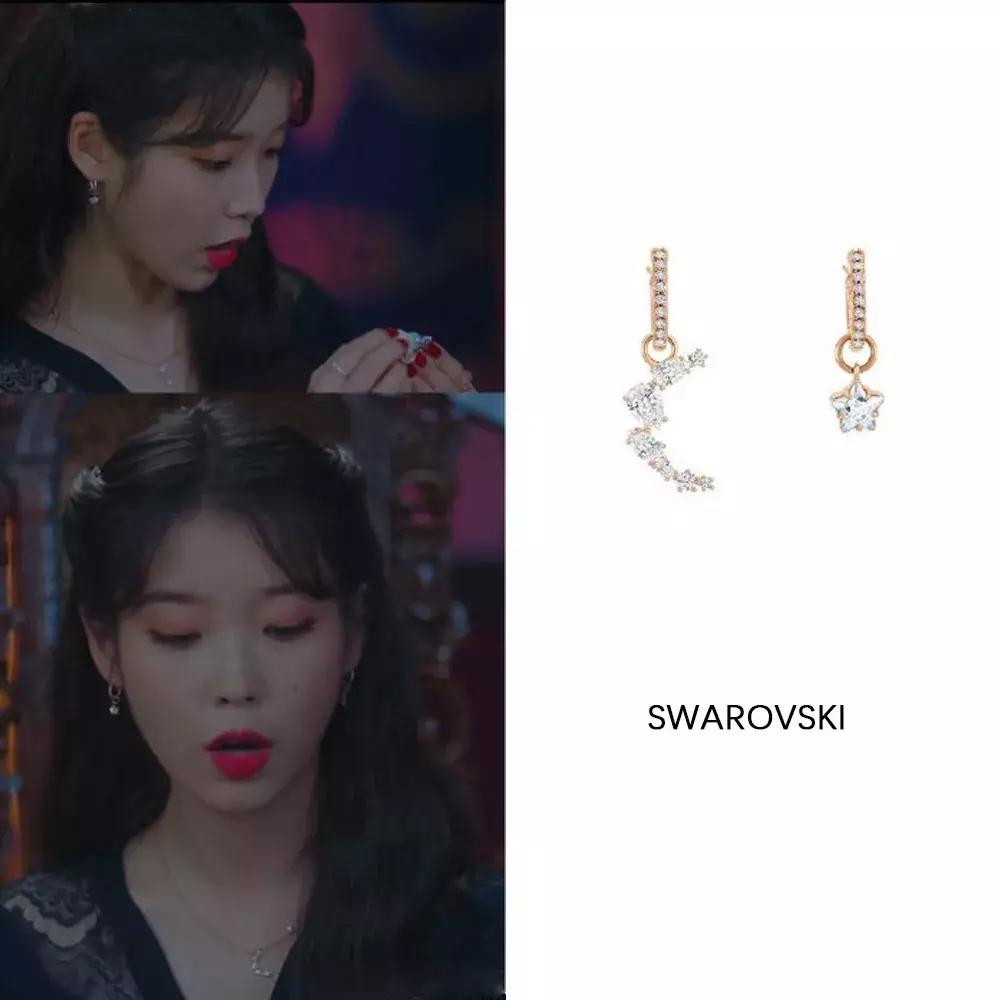 iu贵妇造型,iu纯白西装造型好美