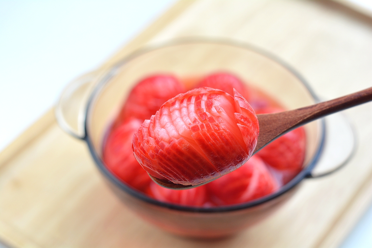 樱桃萝卜怎么腌好吃又脆酸甜,樱桃小水萝卜做法大全家常