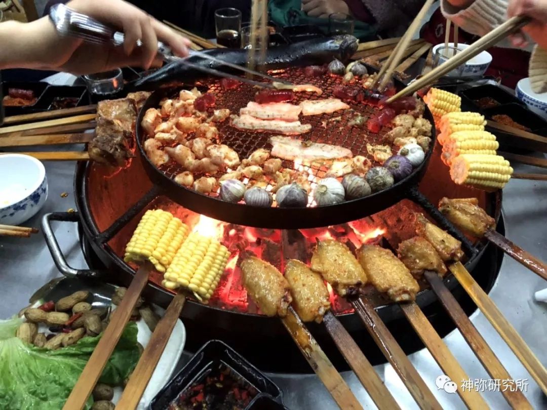 原汁原味火盆烧烤,真正的火盆烧烤