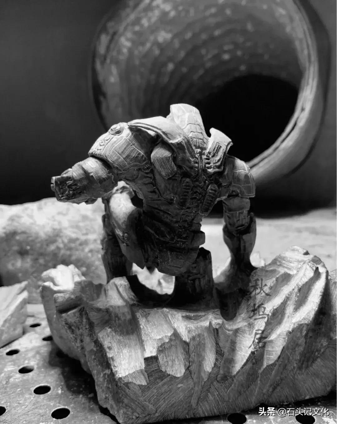 大型石雕拼装,雕塑泥塑入门教学视频变形金刚