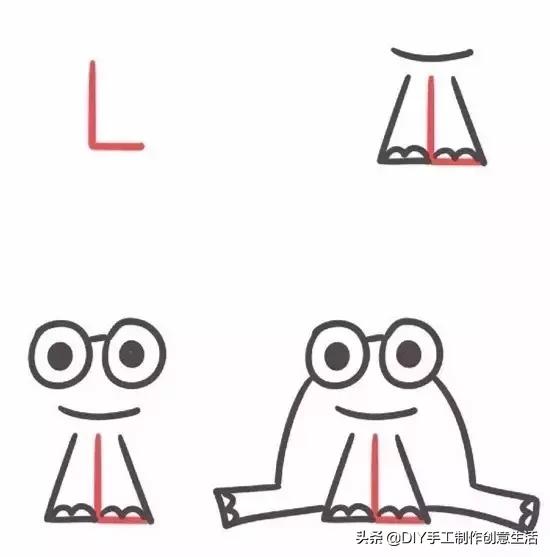 简笔画超简单步骤3笔,简笔画超简单教程