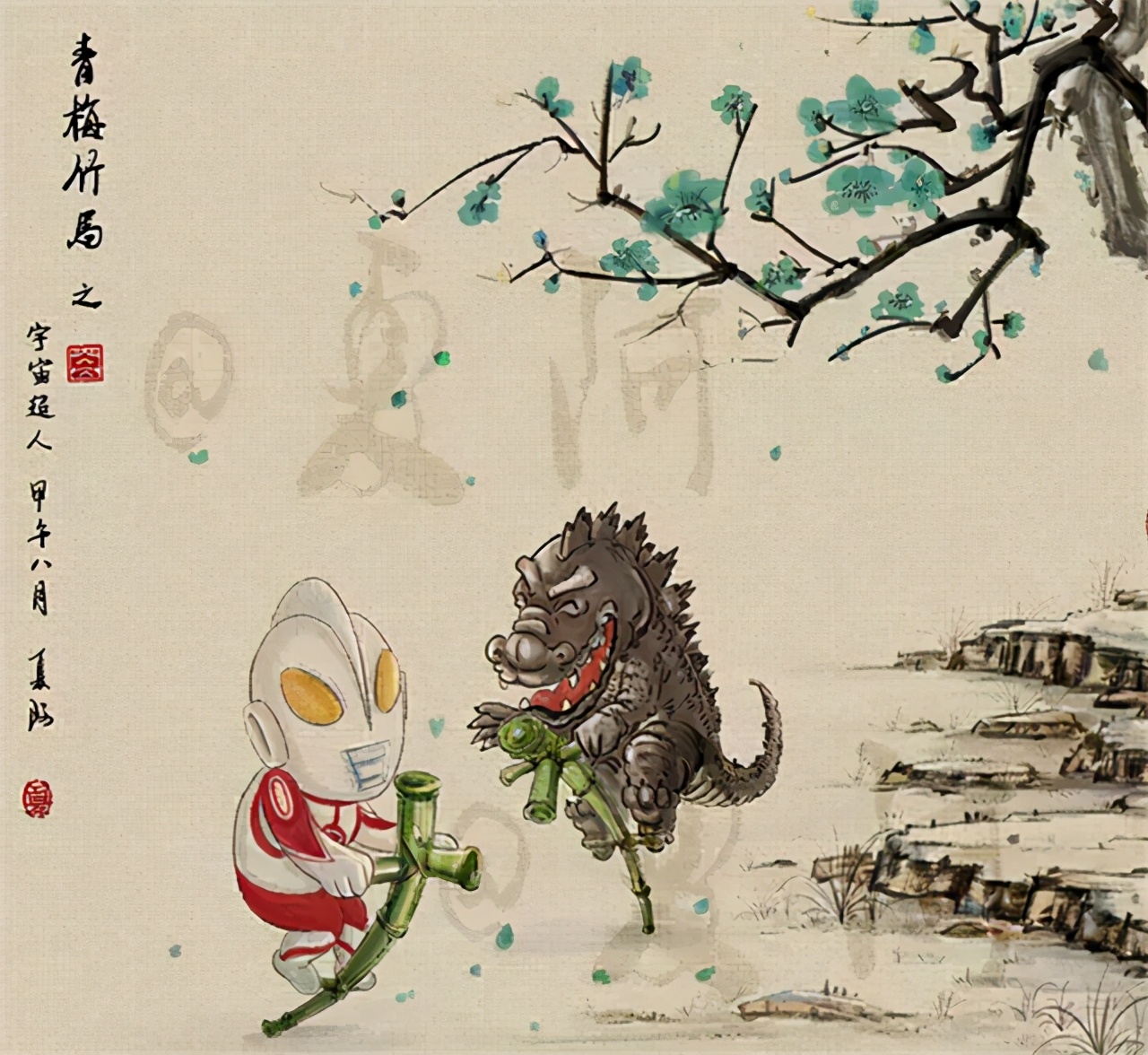 嫦娥穿着黑丝送月饼？卖“假画”的80后，凭啥让京东、阿里青睐？