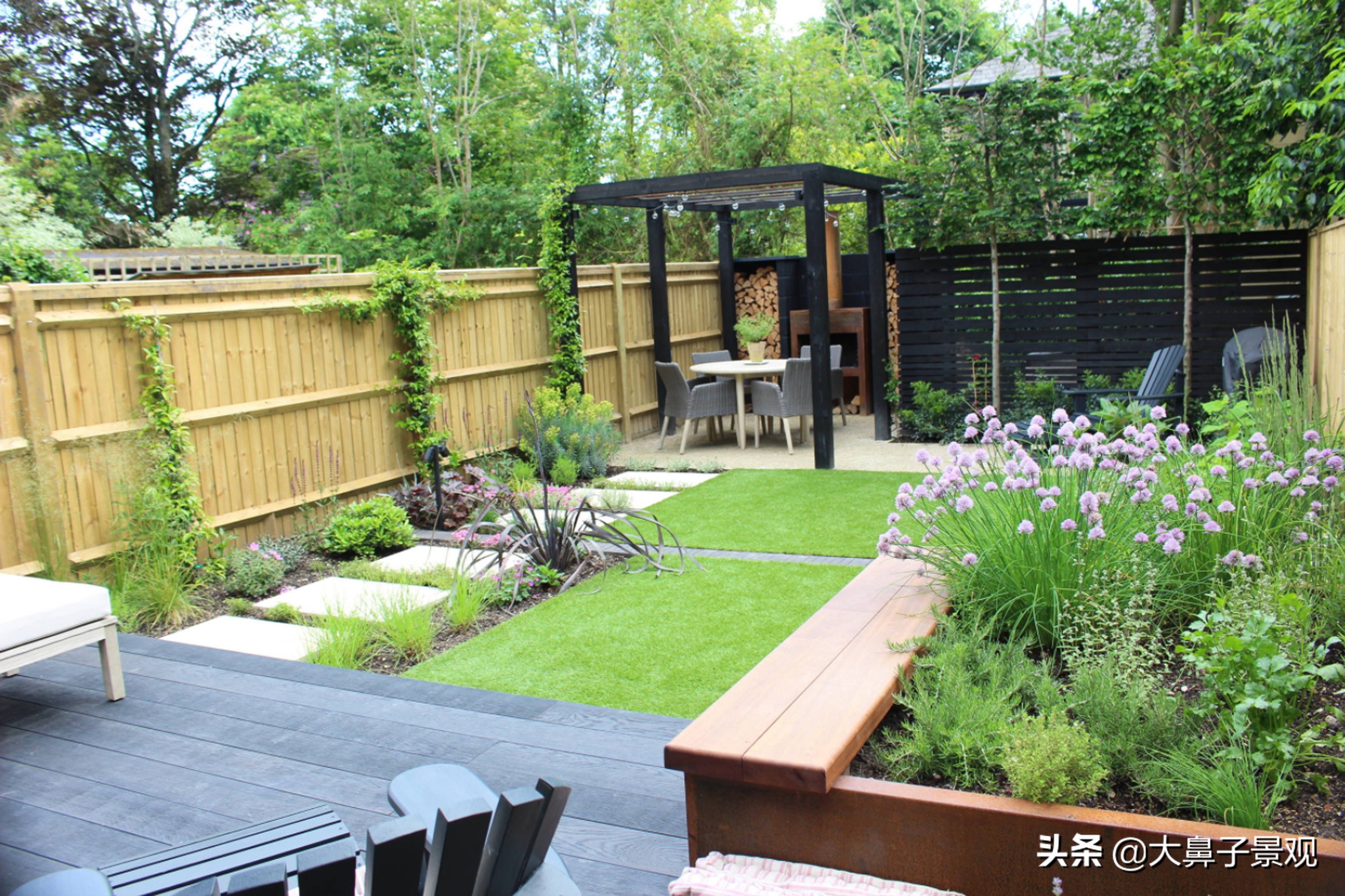 庭院位置不够大门怎样设计,庭院不够大怎么做连廊